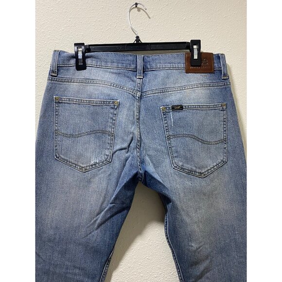 Lee Modern Series Slim Fit Tapered Leg Jeans Mens 32x30 Blue - Picture 8 of 13